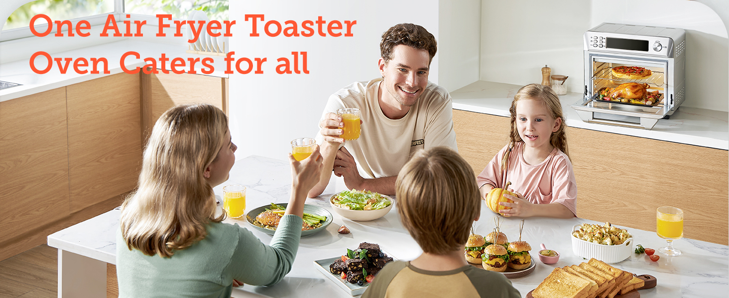 one air fryer toaster oven caters for all